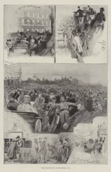 Die Einweihung des Automobils